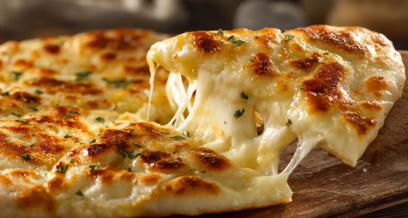 Турецкие лепёшки с сыром и зеленью: быстрый и вкусный завтрак