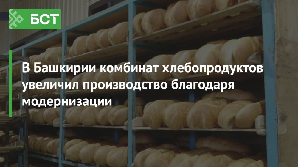 В Башкирии хлебопродуктовый комбинат совершил прорыв благодаря модернизации В Башкирии хлебопродуктовый комбинат совершил прорыв благодаря модернизации