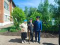 Накануне Дня Победы прокурор района Константин Алексеев и глава администрации Юлай Ильясов посетили ветерана Великой Отечественной войны Рашита Ахмадулловича Ишмуратова.