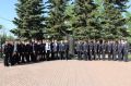 Служители закона в Стерлитамаке возложили цветы в честь fallen heroes