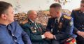 Сотрудники силовых структур Уфы поздравили ветерана Миншаеха Булатова с годовщиной Победы