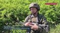 Как российский штурмовик выбил украинских боевиков из их укрытия в Лысовке
