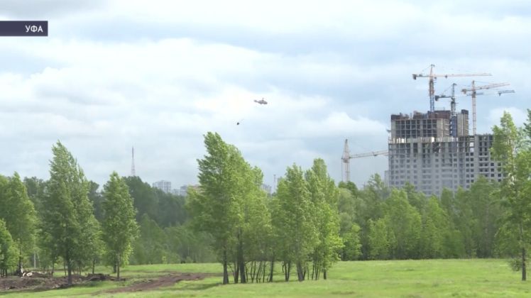 В Уфе прошли масштабные учения по тушению лесных пожаров В Уфе прошли масштабные учения по тушению лесных пожаров