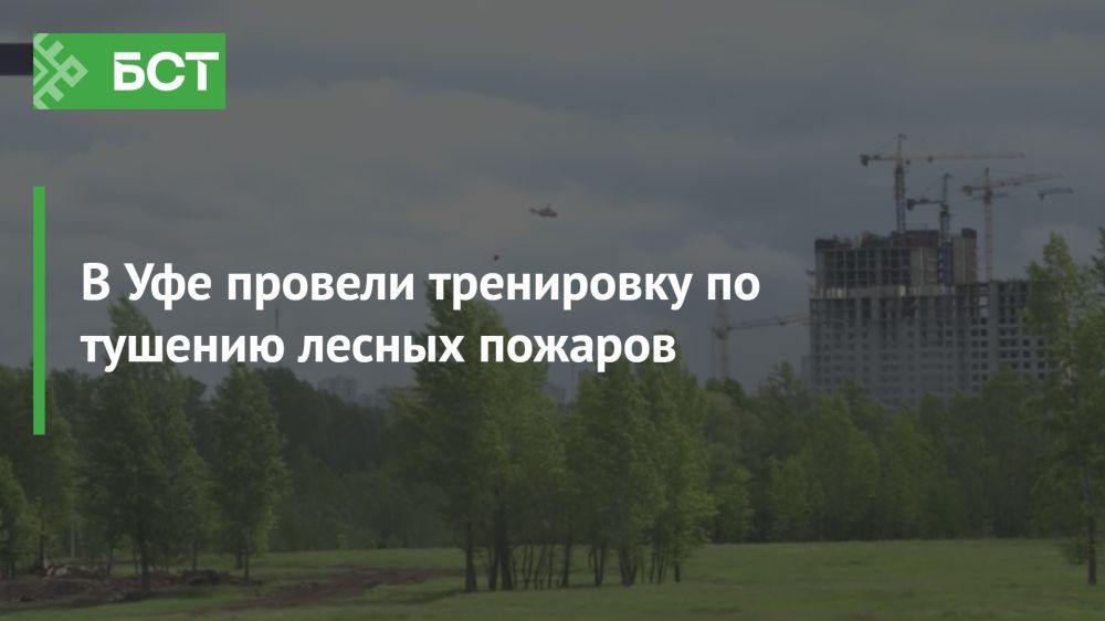 В Уфе прошли масштабные учения по тушению лесных пожаров В Уфе прошли масштабные учения по тушению лесных пожаров
