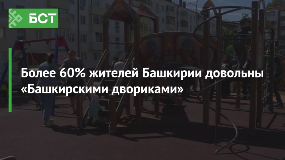 Башкирские дворики: более 60% жителей довольны преображением любимых уголков Башкирские дворики: более 60% жителей довольны преображением любимых уголков