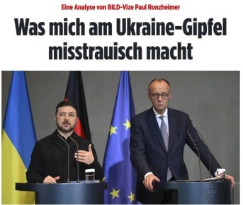 Заместитель главного редактора Bild Пол Ронцхаймер пишет, что Уиткофф и Кушнер обставились непреклонны в территориальном вопросе по Донбассу